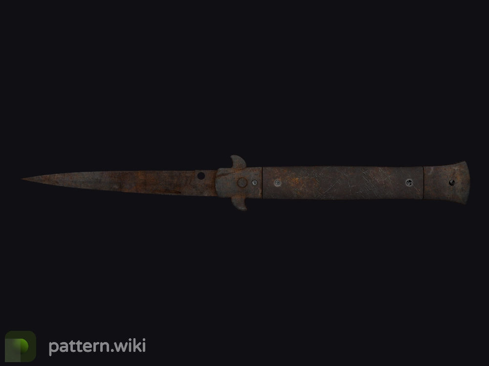 Stiletto Knife Rust Coat seed 161