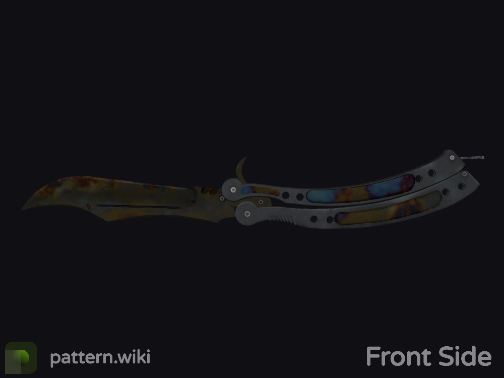 Butterfly Knife Case Hardened seed 650