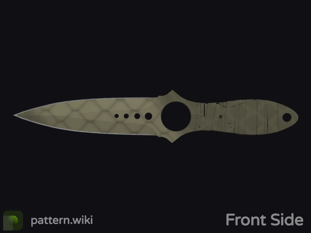 Skeleton Knife Safari Mesh seed 368