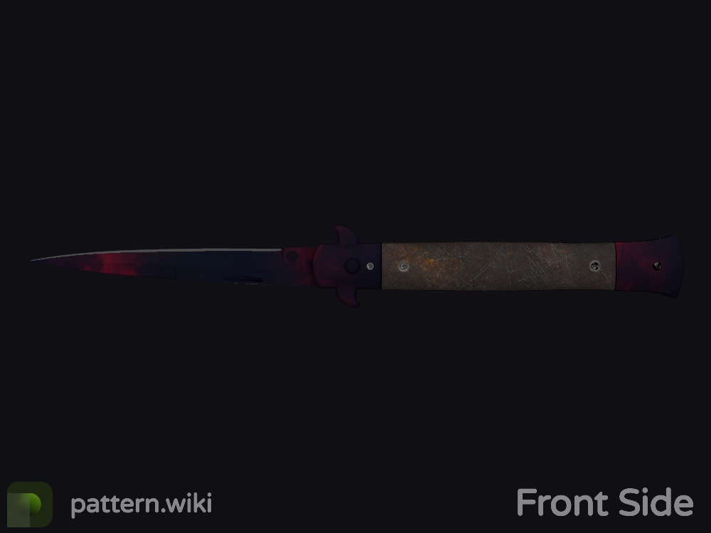 Stiletto Knife Doppler seed 539