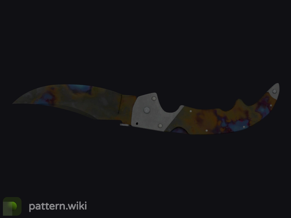 Falchion Knife Case Hardened seed 272