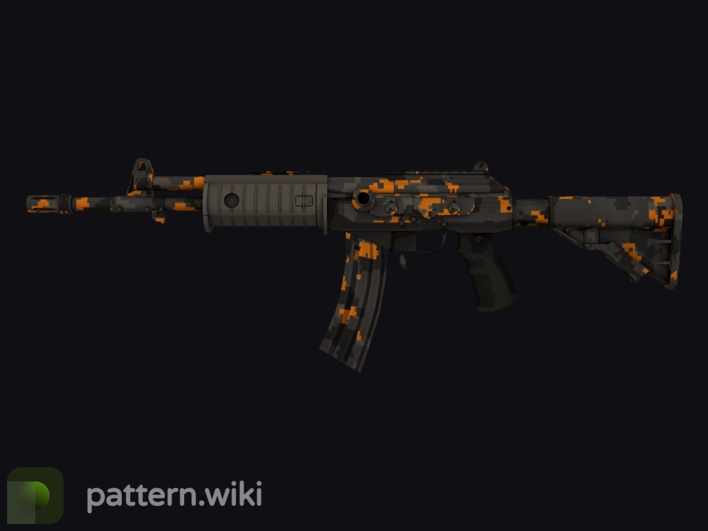 Galil AR Orange DDPAT seed 412