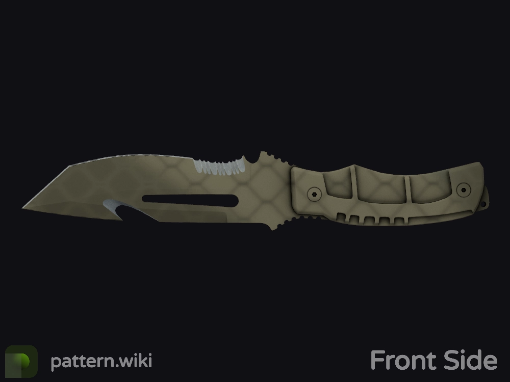 Survival Knife Safari Mesh seed 737