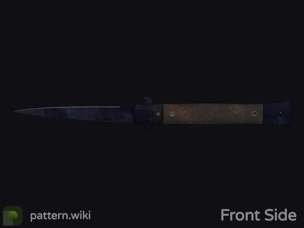 Stiletto Knife Doppler seed 777