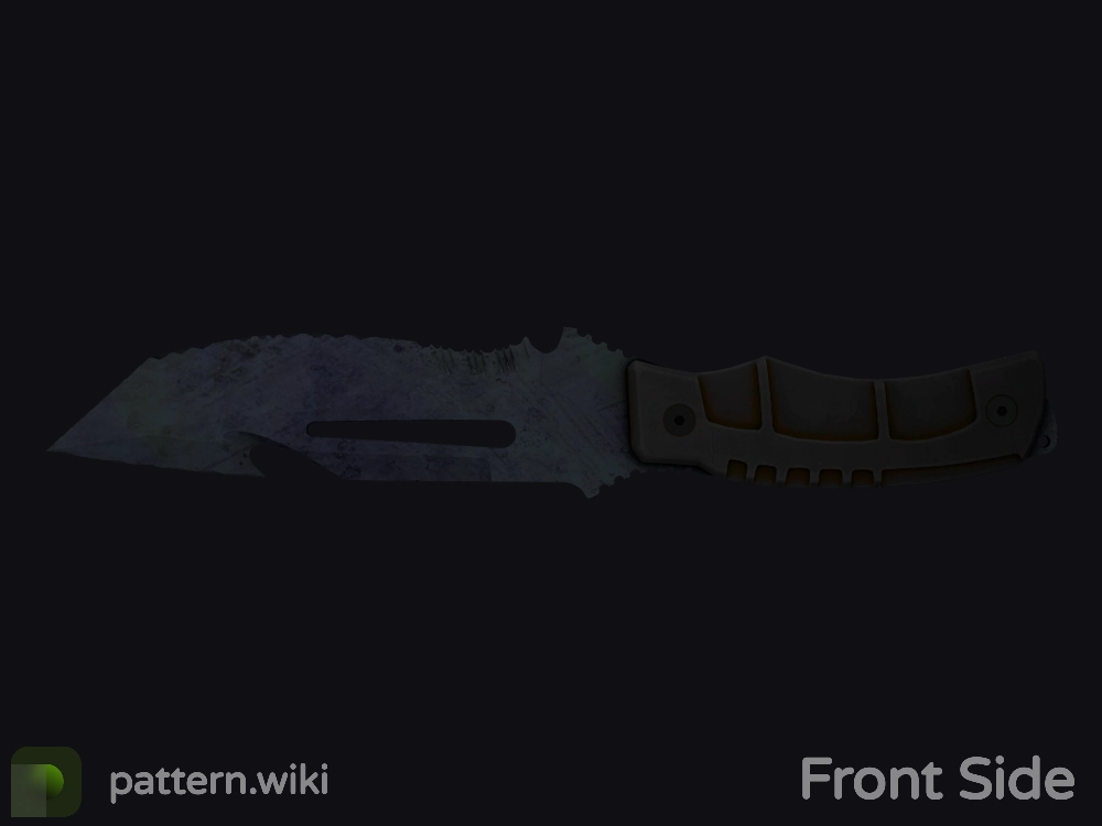 Survival Knife Blue Steel seed 699