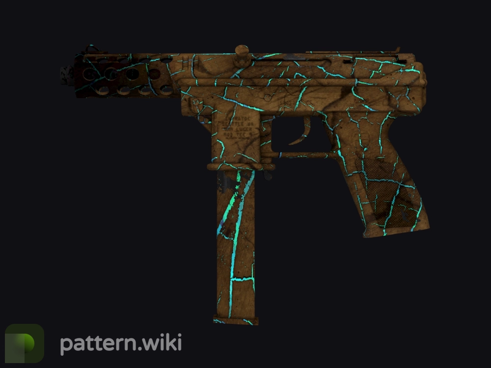 Tec-9 Cracked Opal seed 333