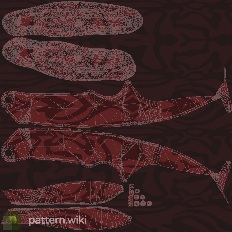 Gut Knife Slaughter seed 112 pattern template