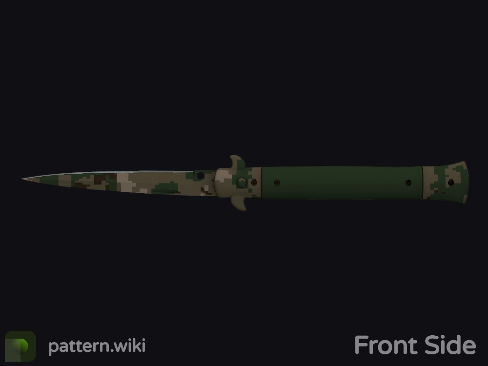 Stiletto Knife Forest DDPAT seed 404