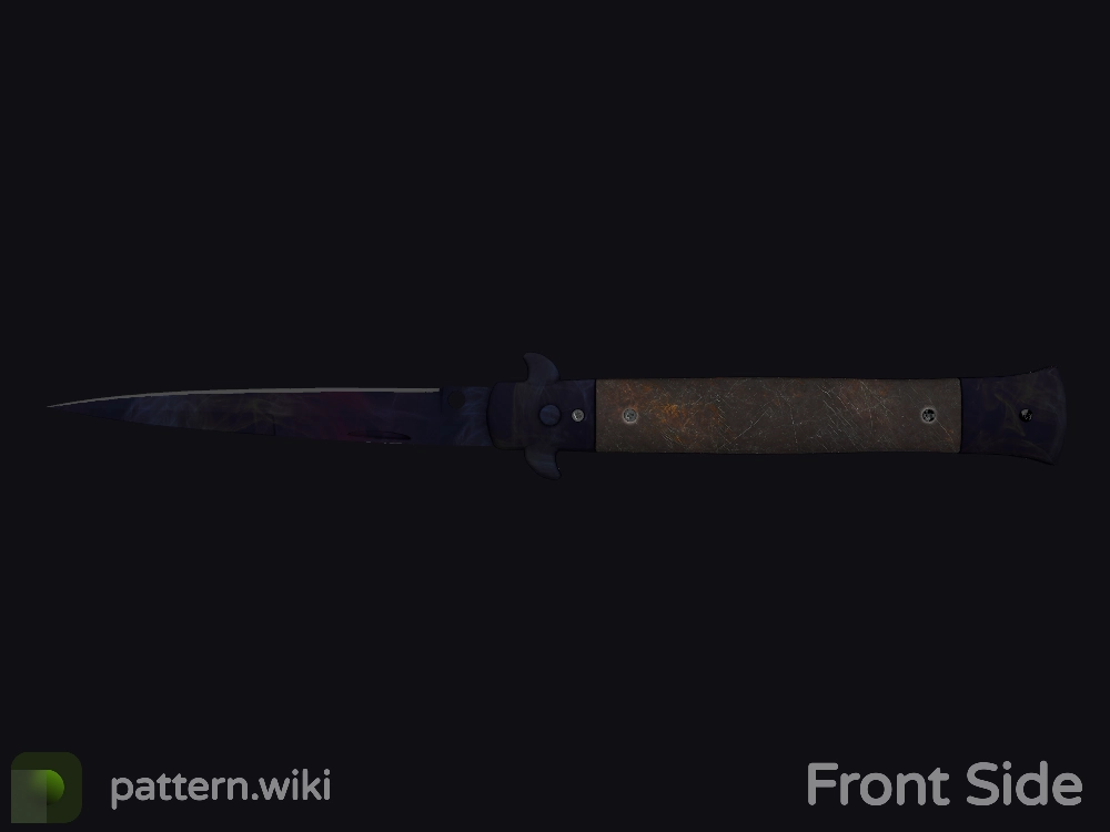 Stiletto Knife Doppler seed 916