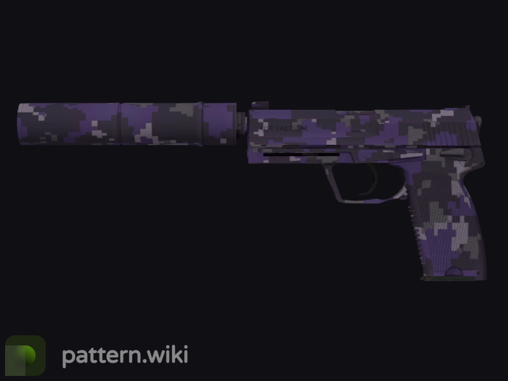 USP-S Purple DDPAT seed 537