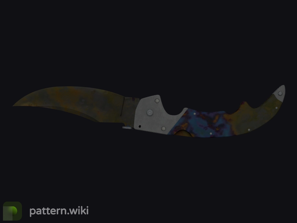 Falchion Knife Case Hardened seed 279