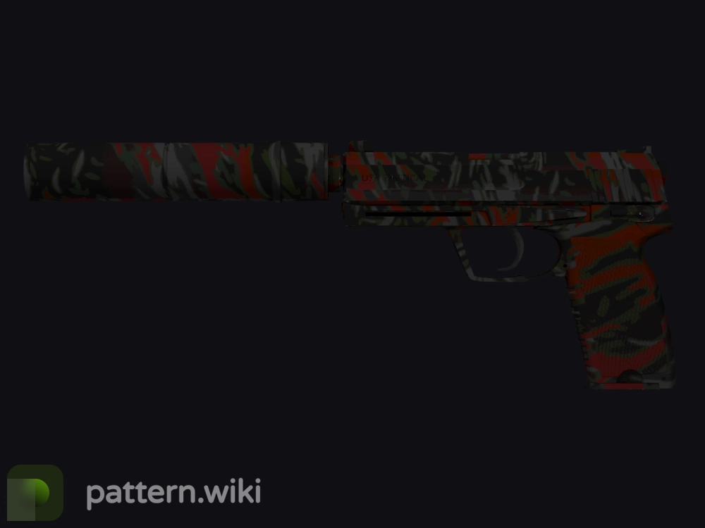 USP-S Blood Tiger seed 881