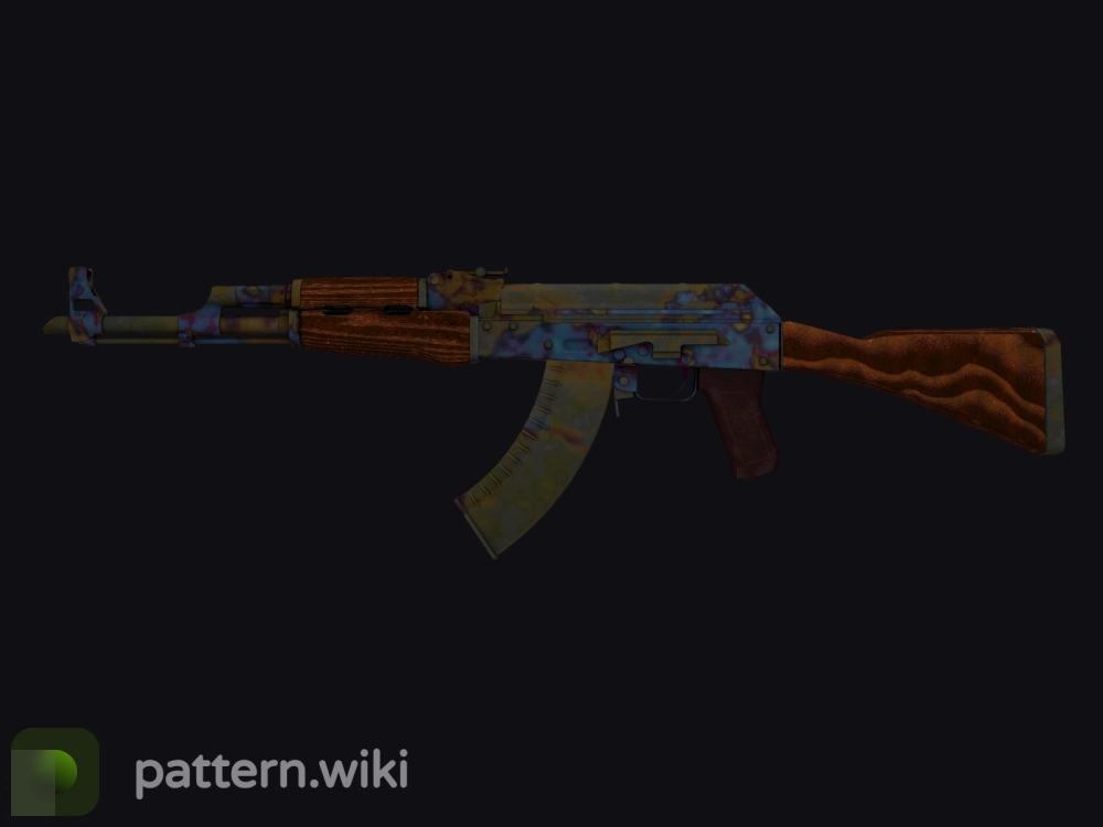 AK-47 Case Hardened seed 437