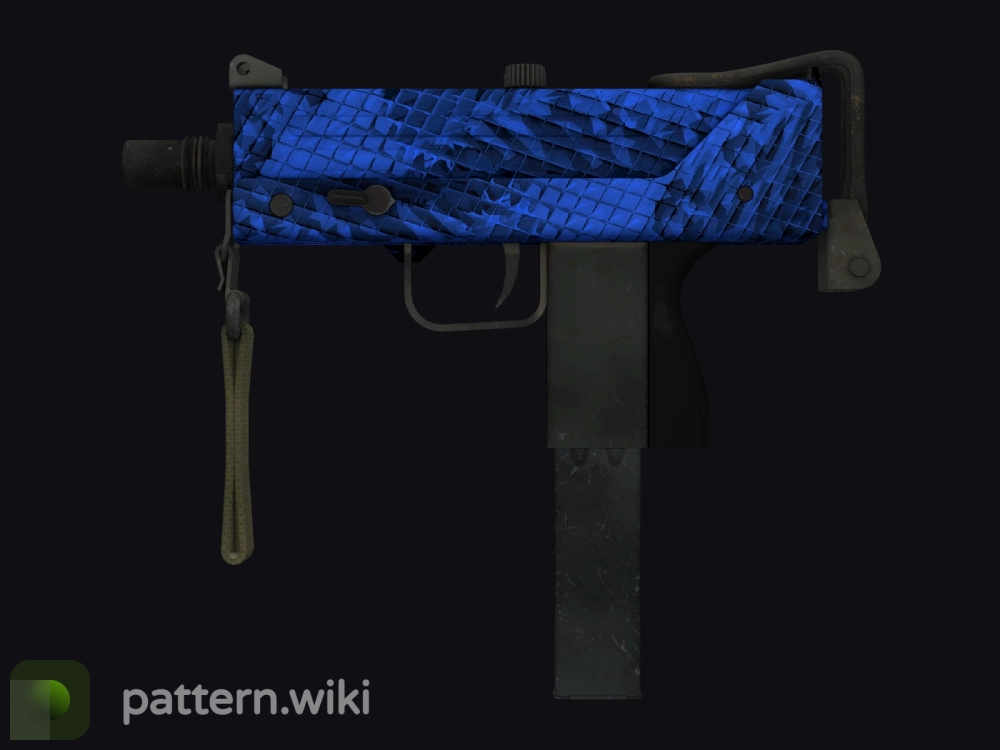 MAC-10 Lapis Gator seed 855