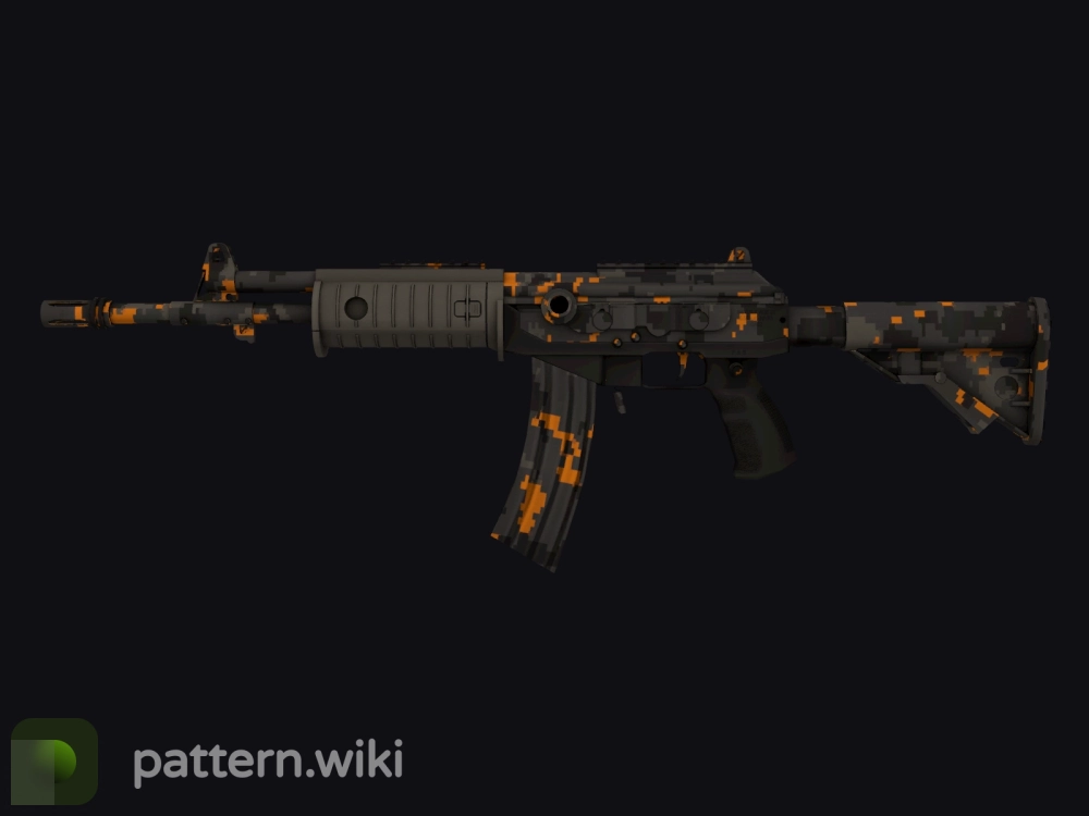 Galil AR Orange DDPAT seed 582