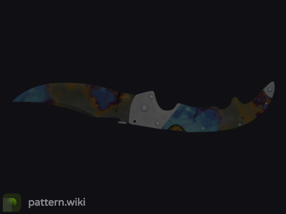 Falchion Knife Case Hardened seed 151