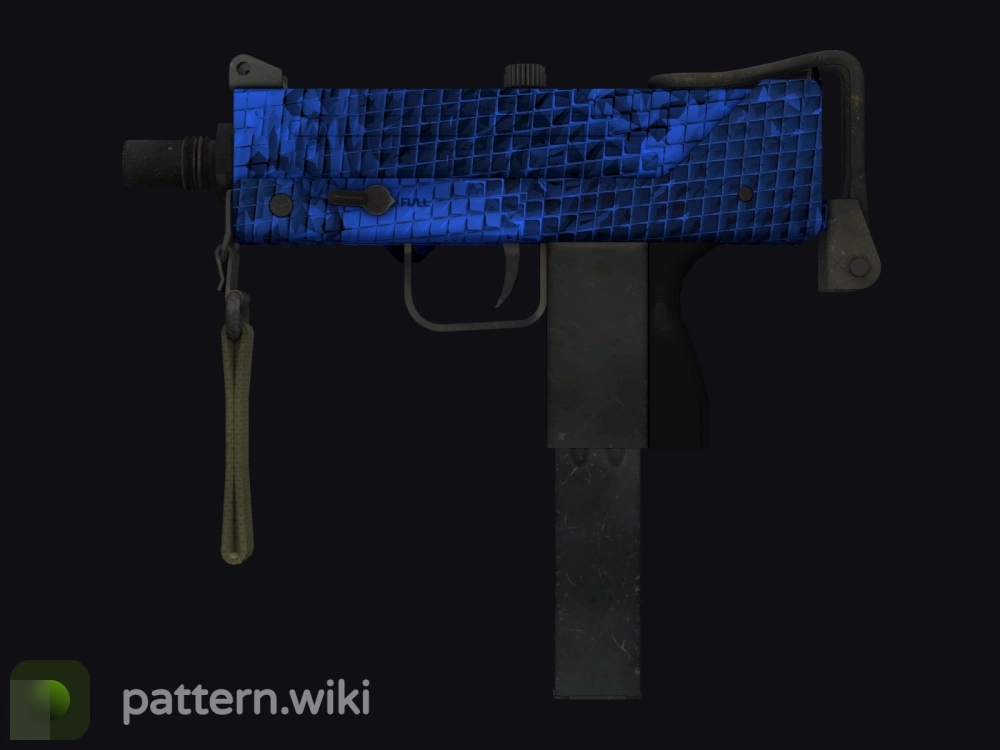 MAC-10 Lapis Gator seed 536