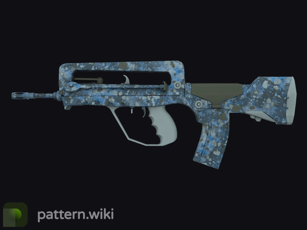 FAMAS Cyanospatter seed 895