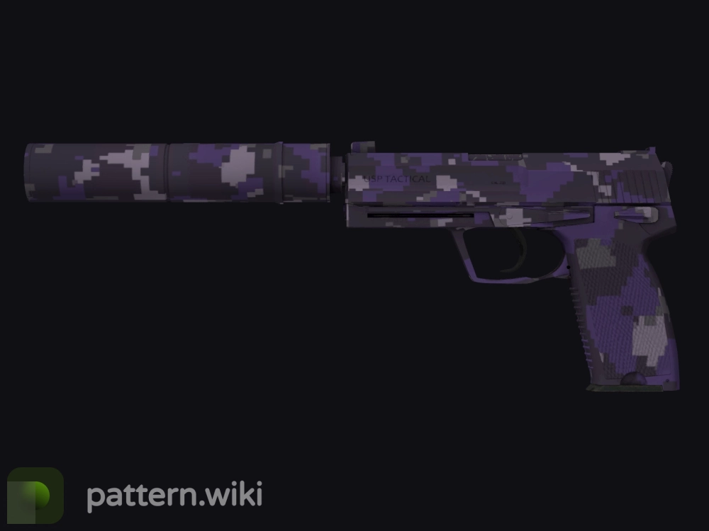 USP-S Purple DDPAT seed 482