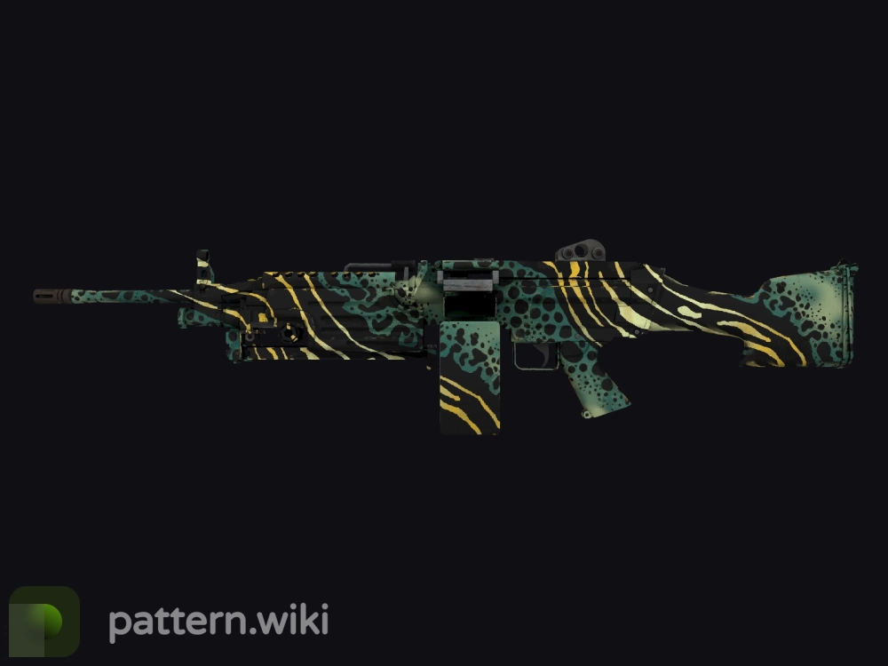 M249 Emerald Poison Dart seed 952