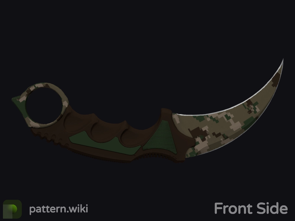 Karambit Forest DDPAT seed 86