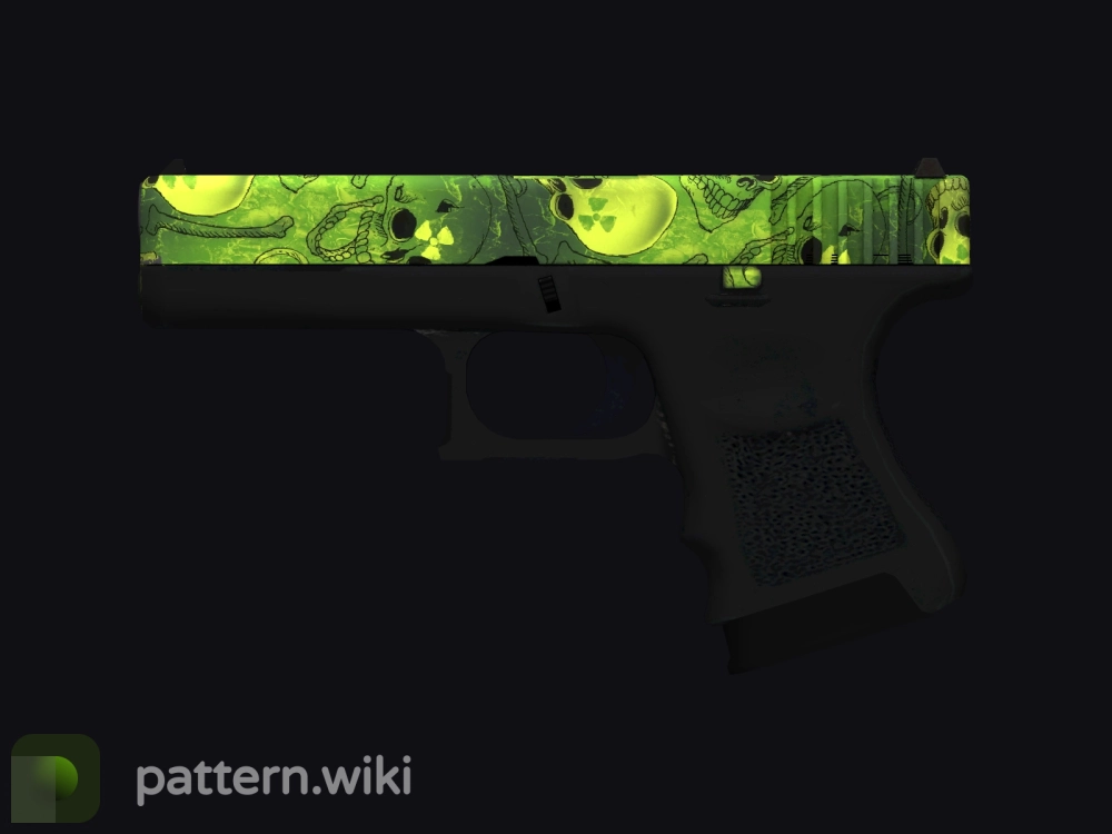 Glock-18 Nuclear Garden seed 204