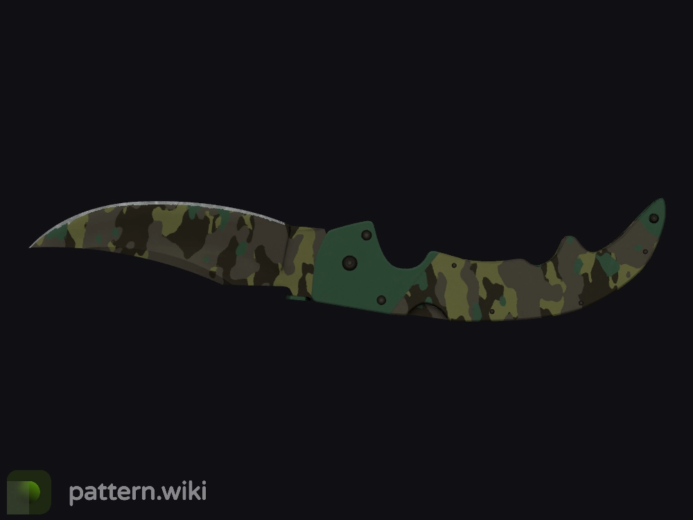 Falchion Knife Boreal Forest seed 845