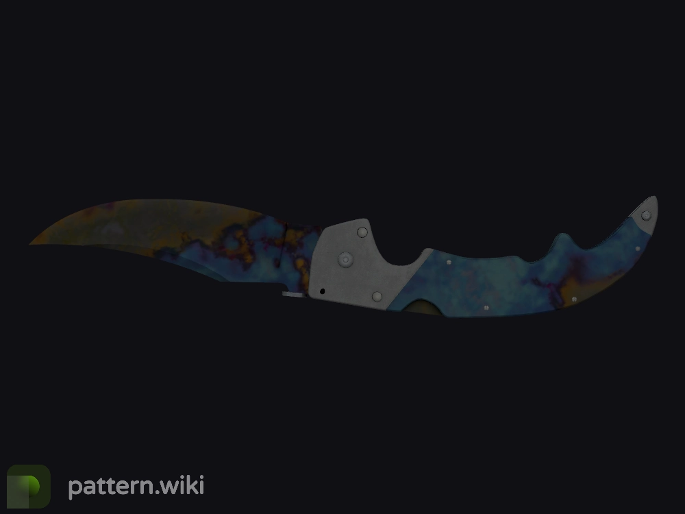 Falchion Knife Case Hardened seed 14