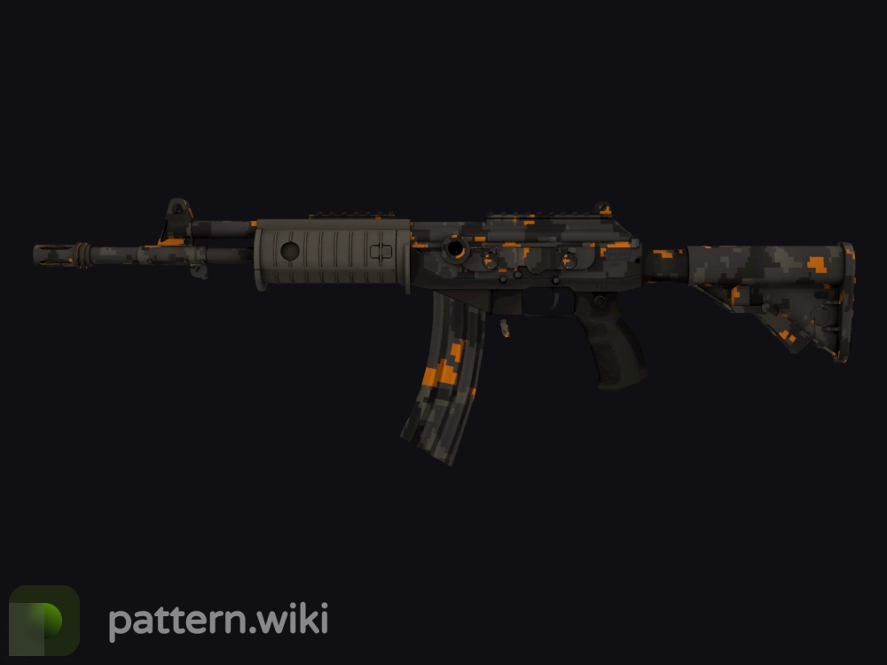 Galil AR Orange DDPAT seed 931