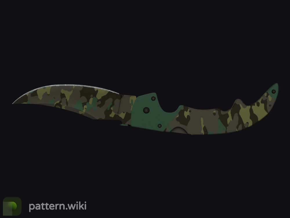 Falchion Knife Boreal Forest seed 647