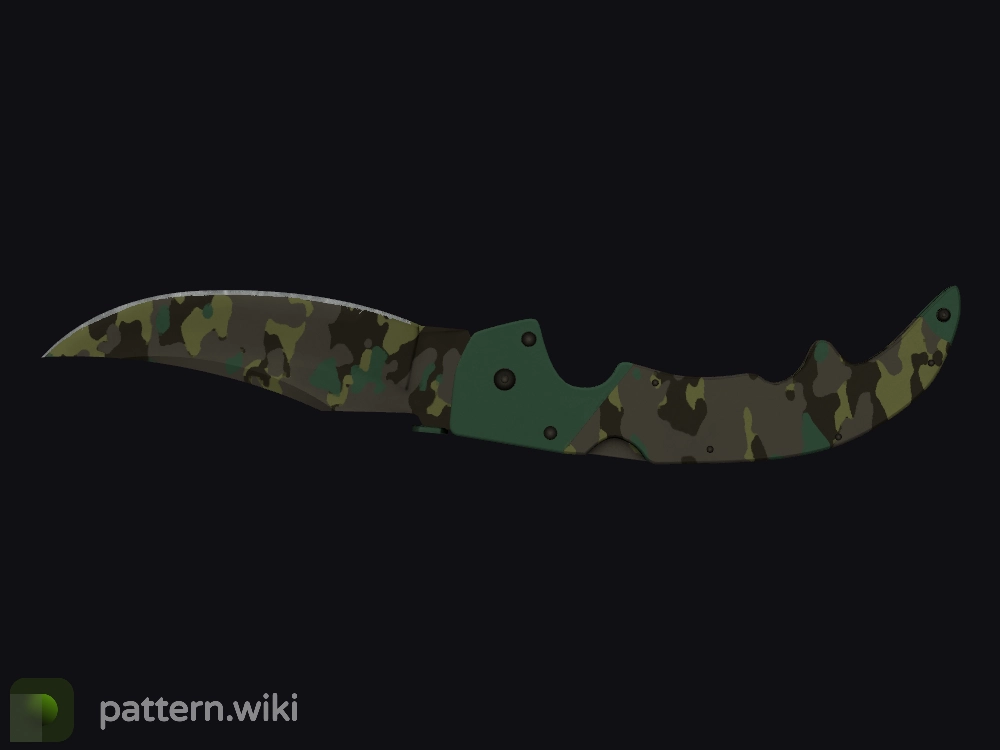 Falchion Knife Boreal Forest seed 147