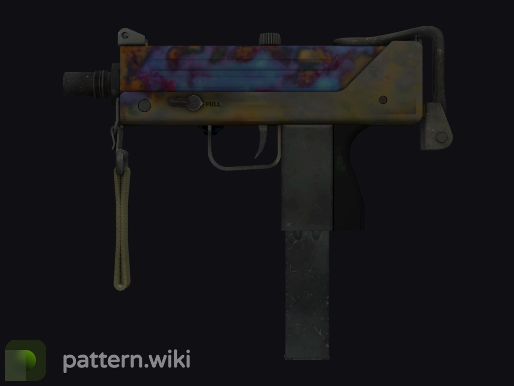 MAC-10 Case Hardened seed 481