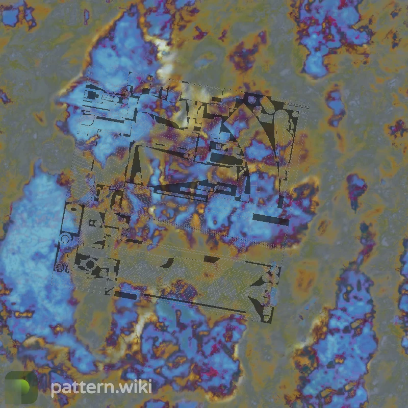 AK-47 Case Hardened seed 339 pattern template