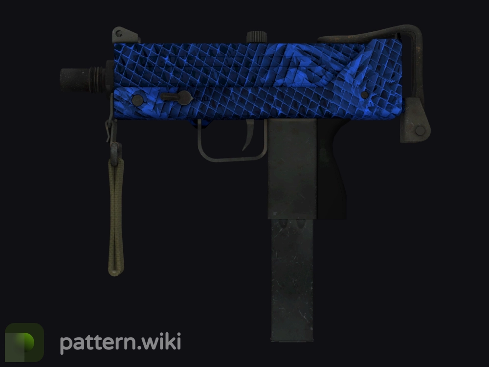 MAC-10 Lapis Gator seed 294