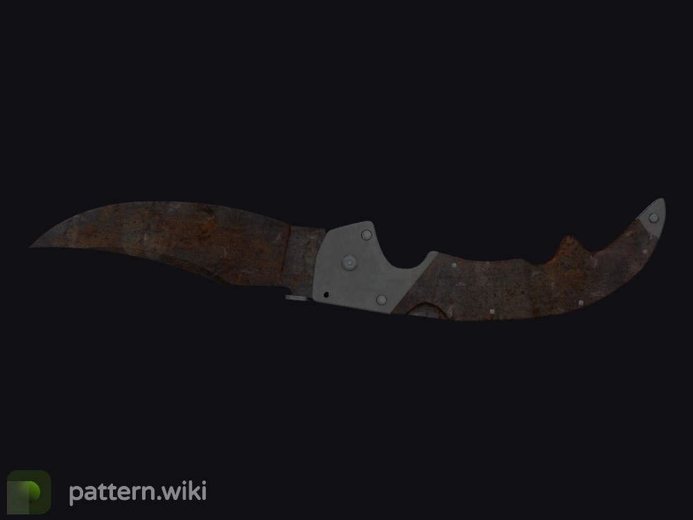 Falchion Knife Rust Coat seed 492