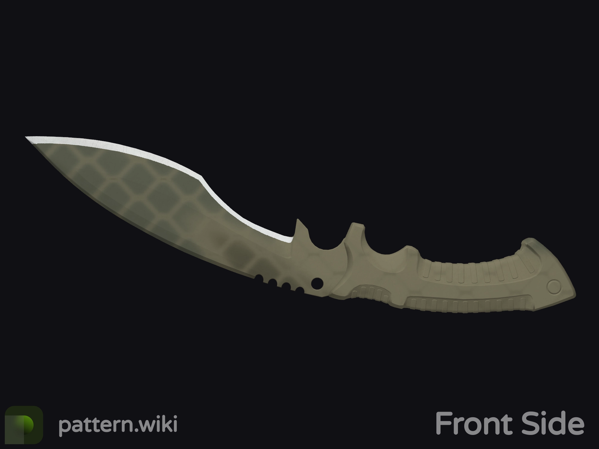 Kukri Knife Safari Mesh seed 981