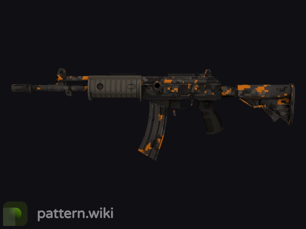 Galil AR Orange DDPAT seed 355