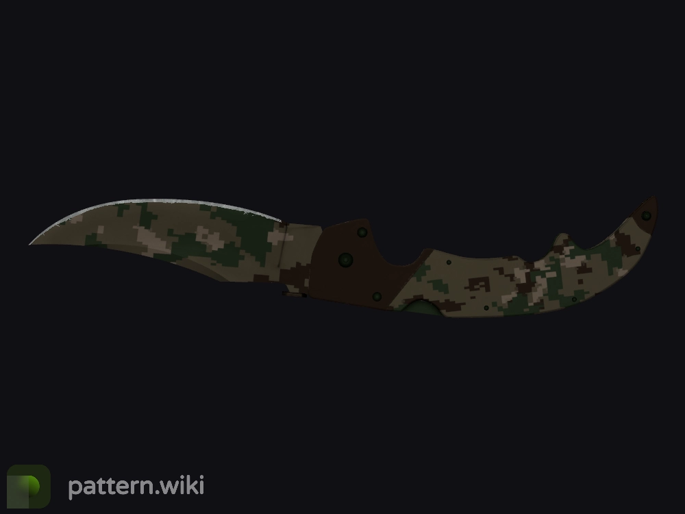 Falchion Knife Forest DDPAT seed 325