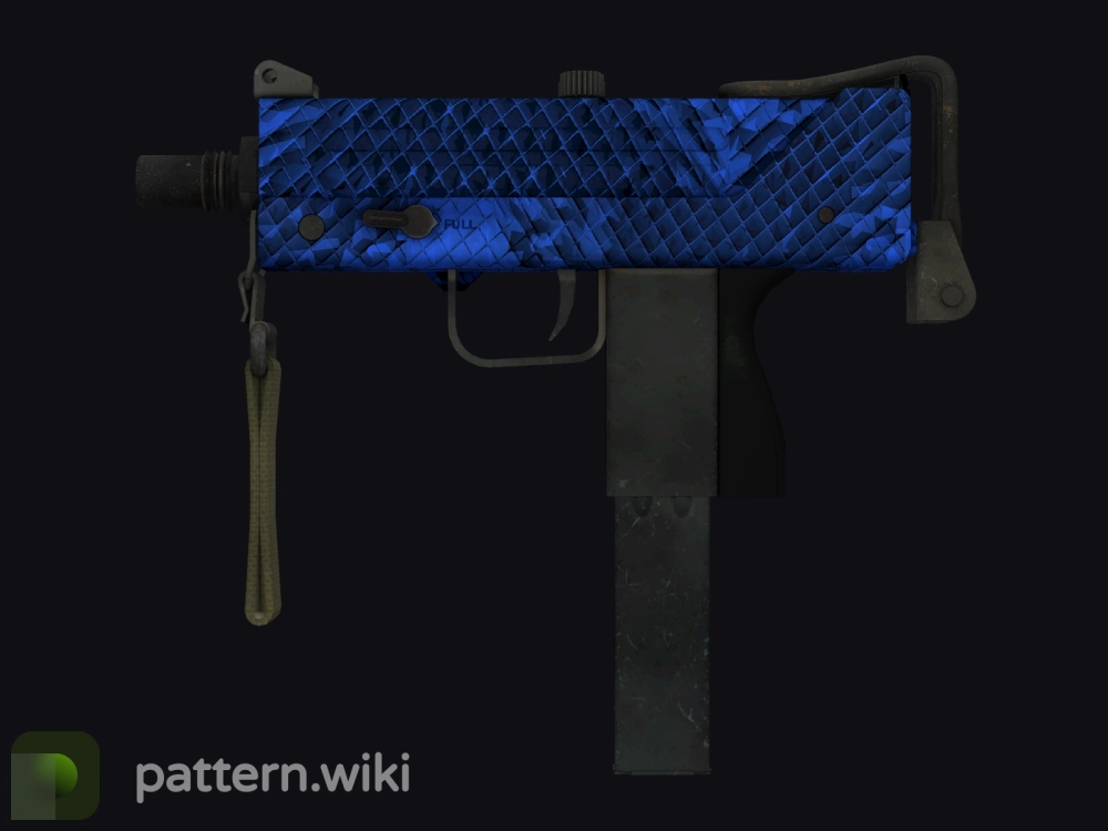 MAC-10 Lapis Gator seed 579