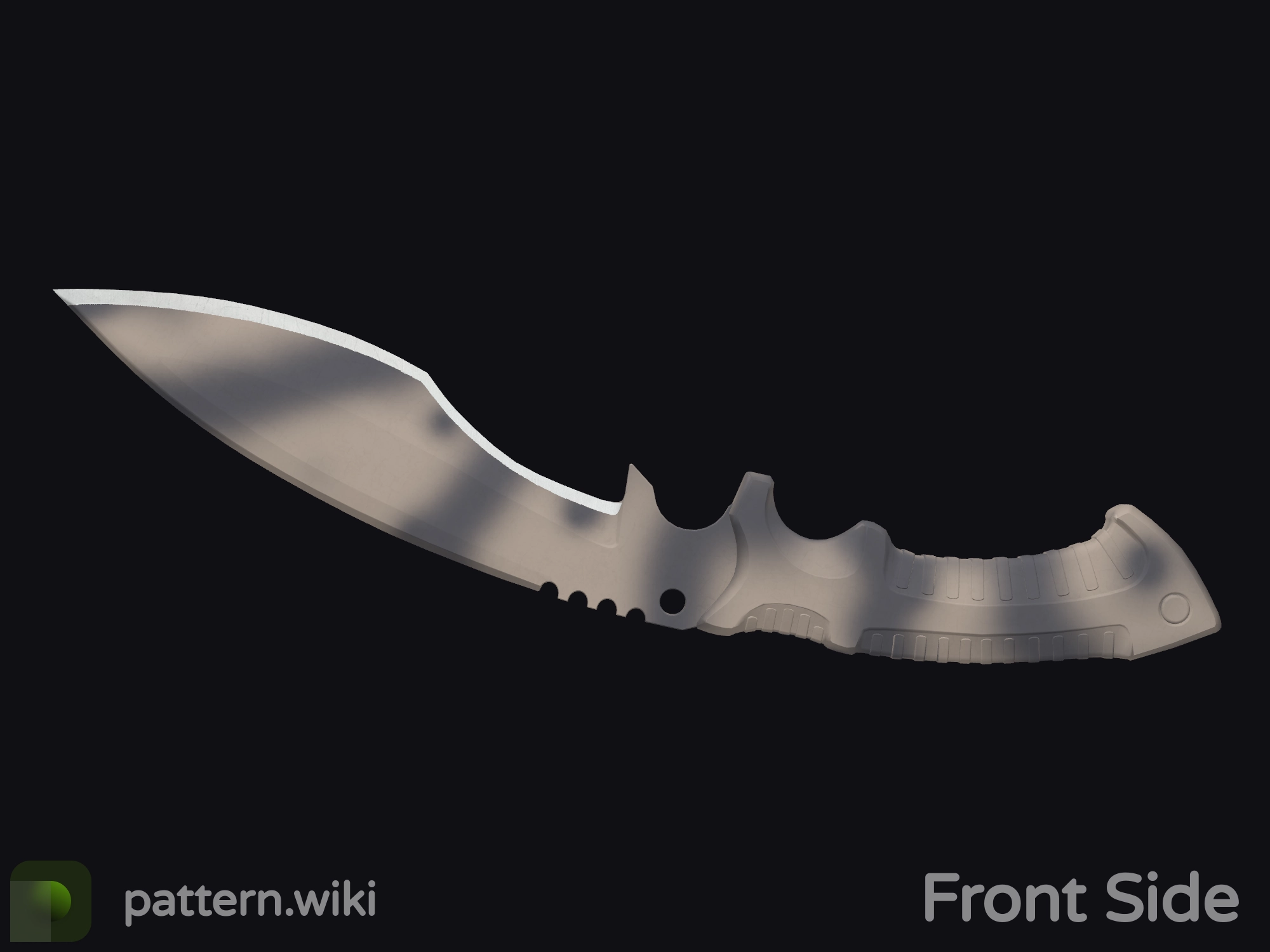 Kukri Knife Scorched seed 134