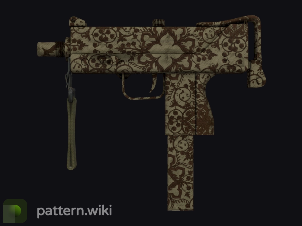 MAC-10 Sienna Damask seed 692