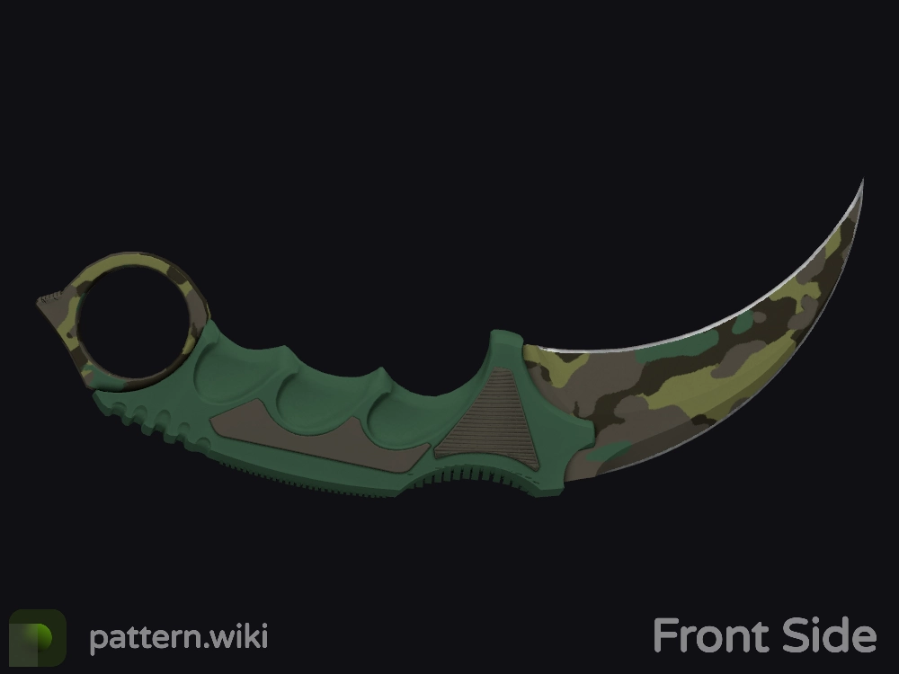 Karambit Boreal Forest seed 538