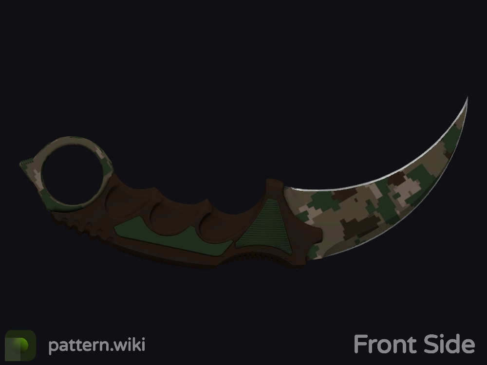 Karambit Forest DDPAT seed 528