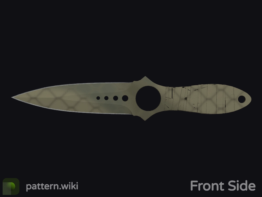 Skeleton Knife Safari Mesh seed 707