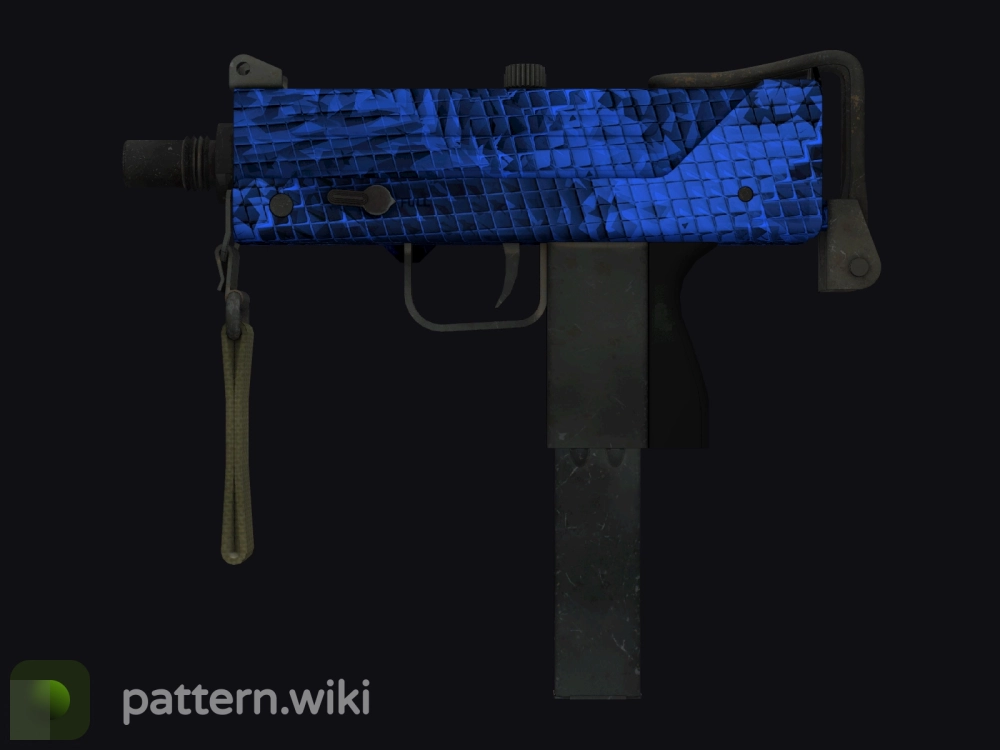 MAC-10 Lapis Gator seed 171