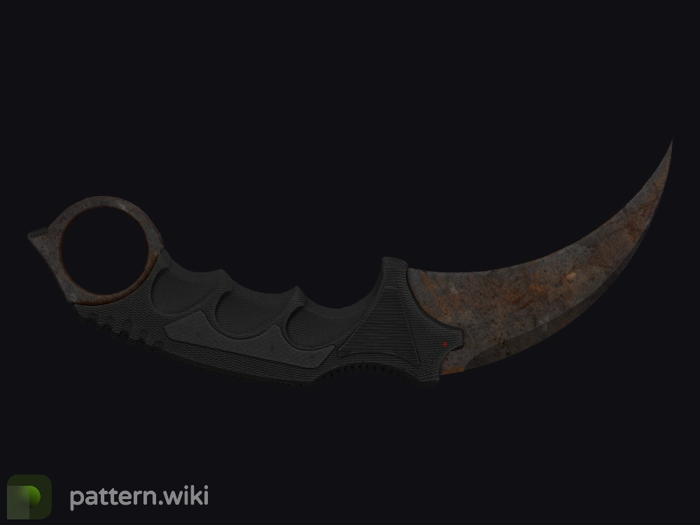 Karambit Rust Coat seed 698