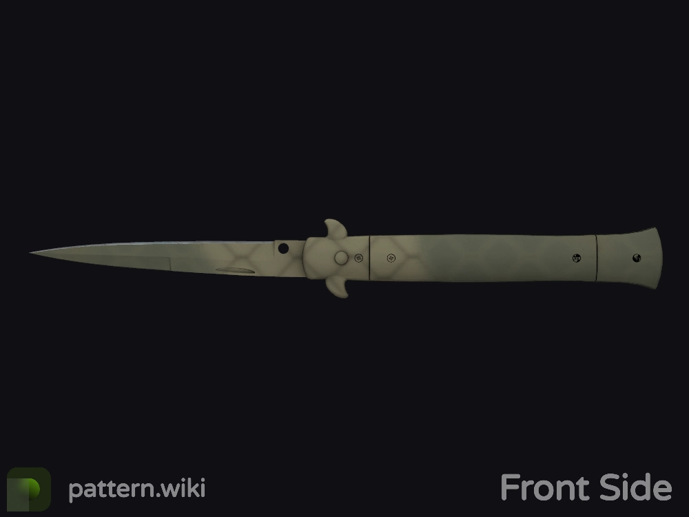 Stiletto Knife Safari Mesh seed 714