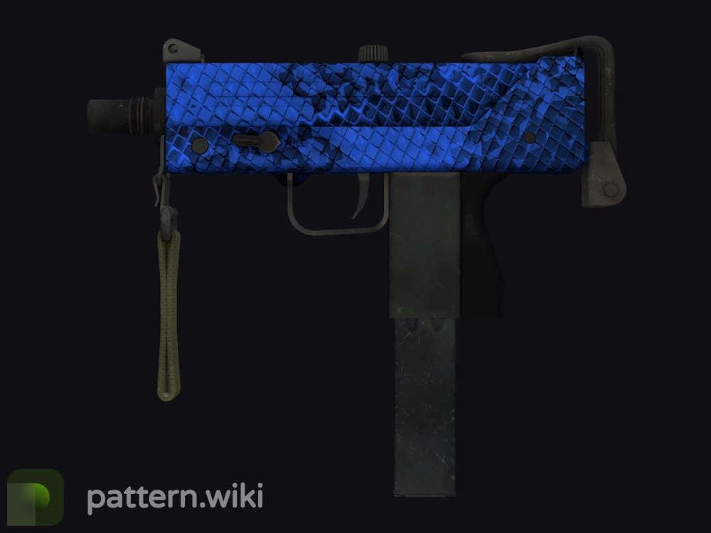 MAC-10 Lapis Gator seed 604