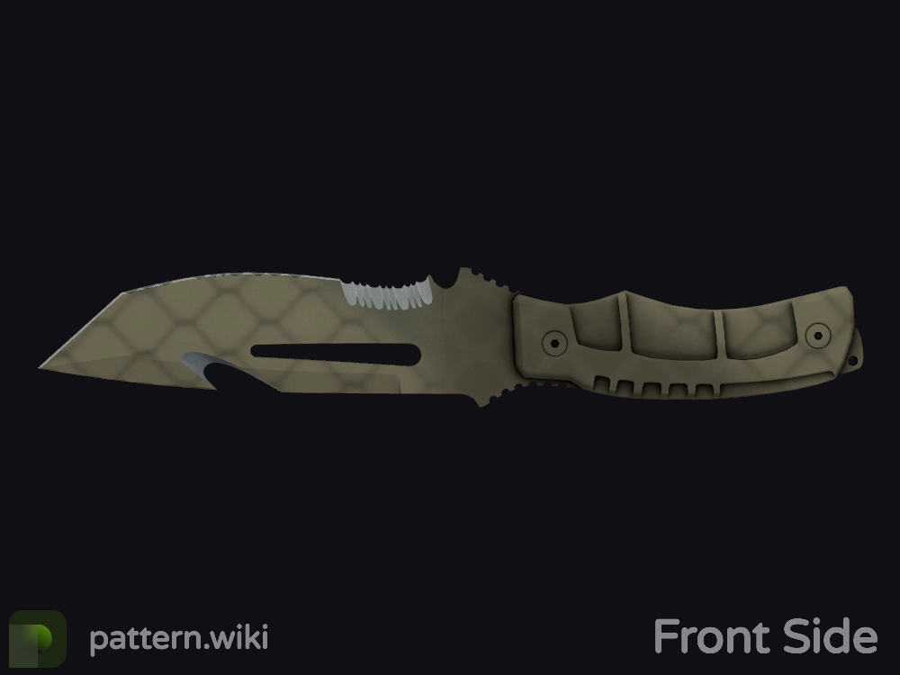 Survival Knife Safari Mesh seed 149