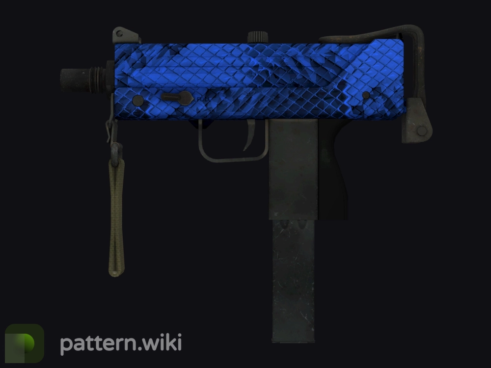 MAC-10 Lapis Gator seed 407